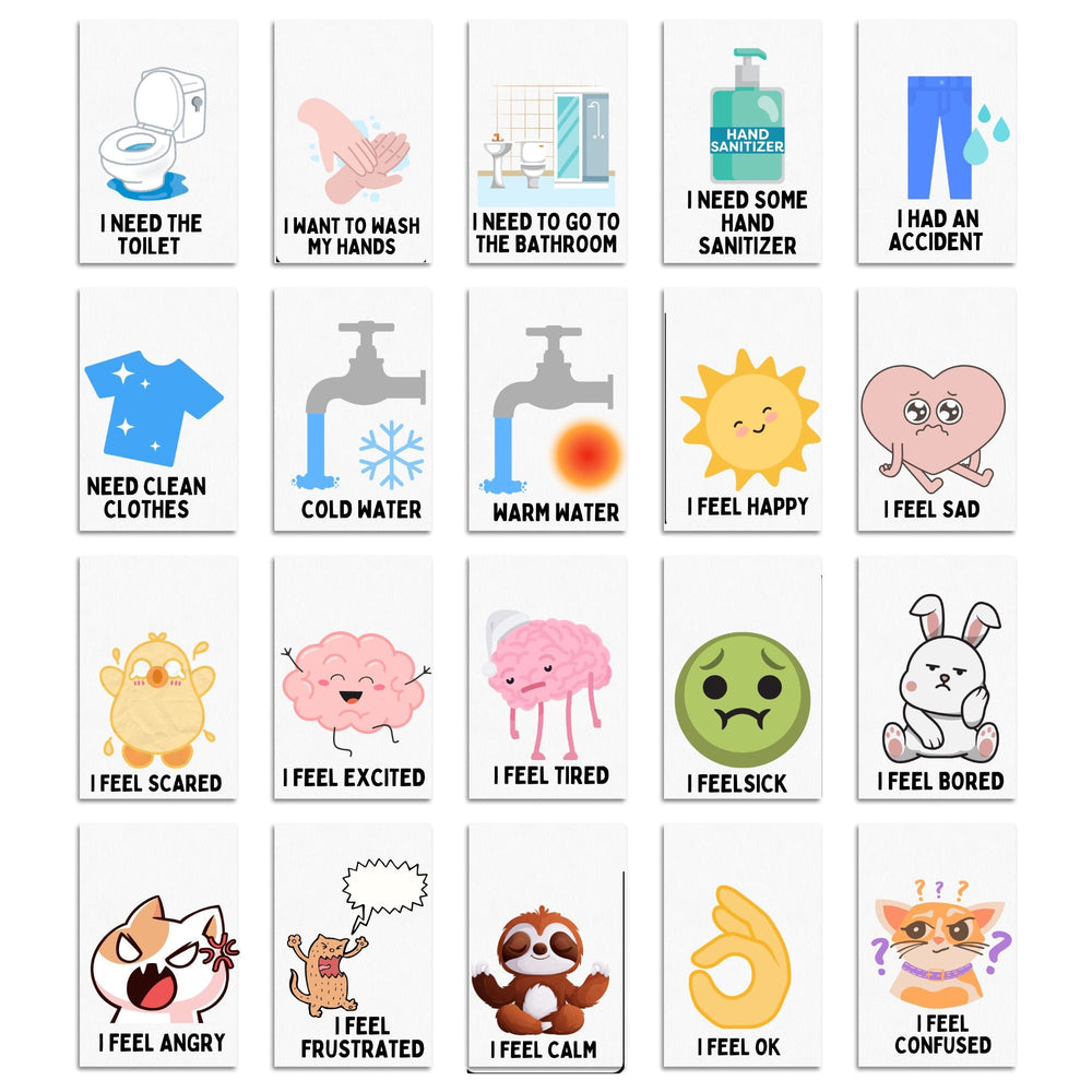 Communication Picture cards for non - verbal children - KY designX