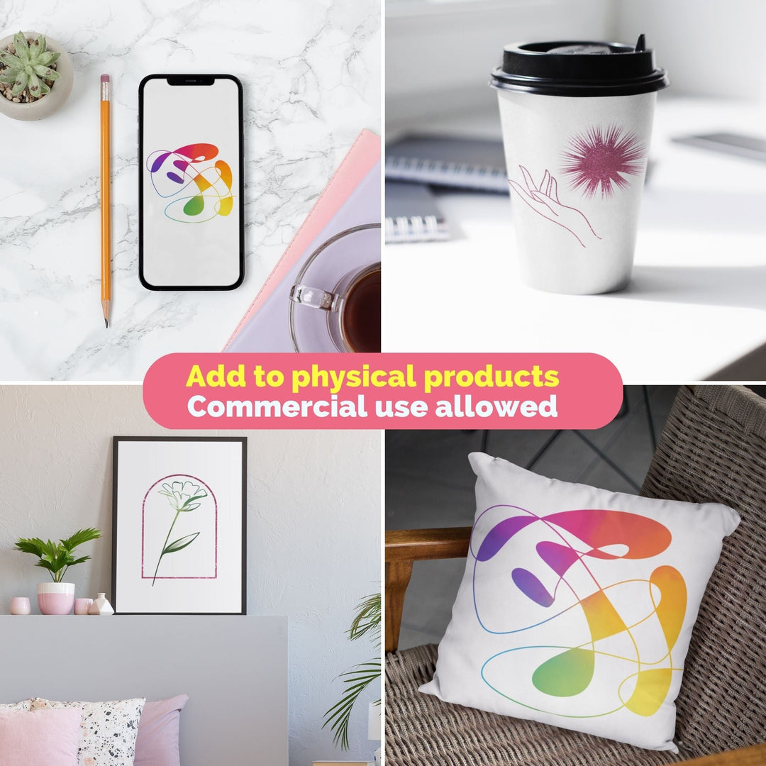 Custom - Made Abstract Canva Frames - KY designX