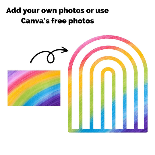 Custom - Made Abstract Canva Frames - KY designX
