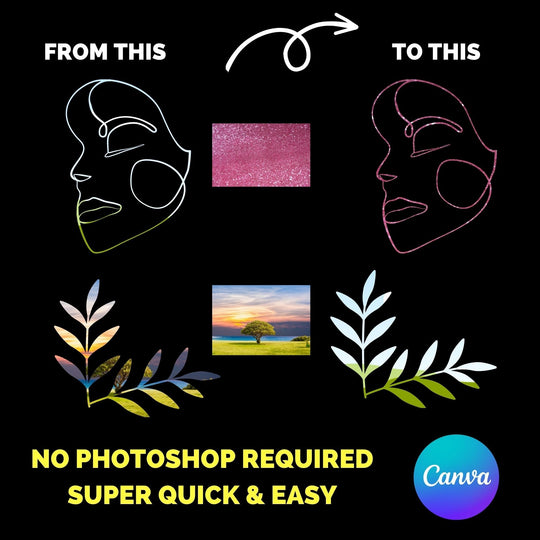 Custom - Made Abstract Canva Frames - KY designX
