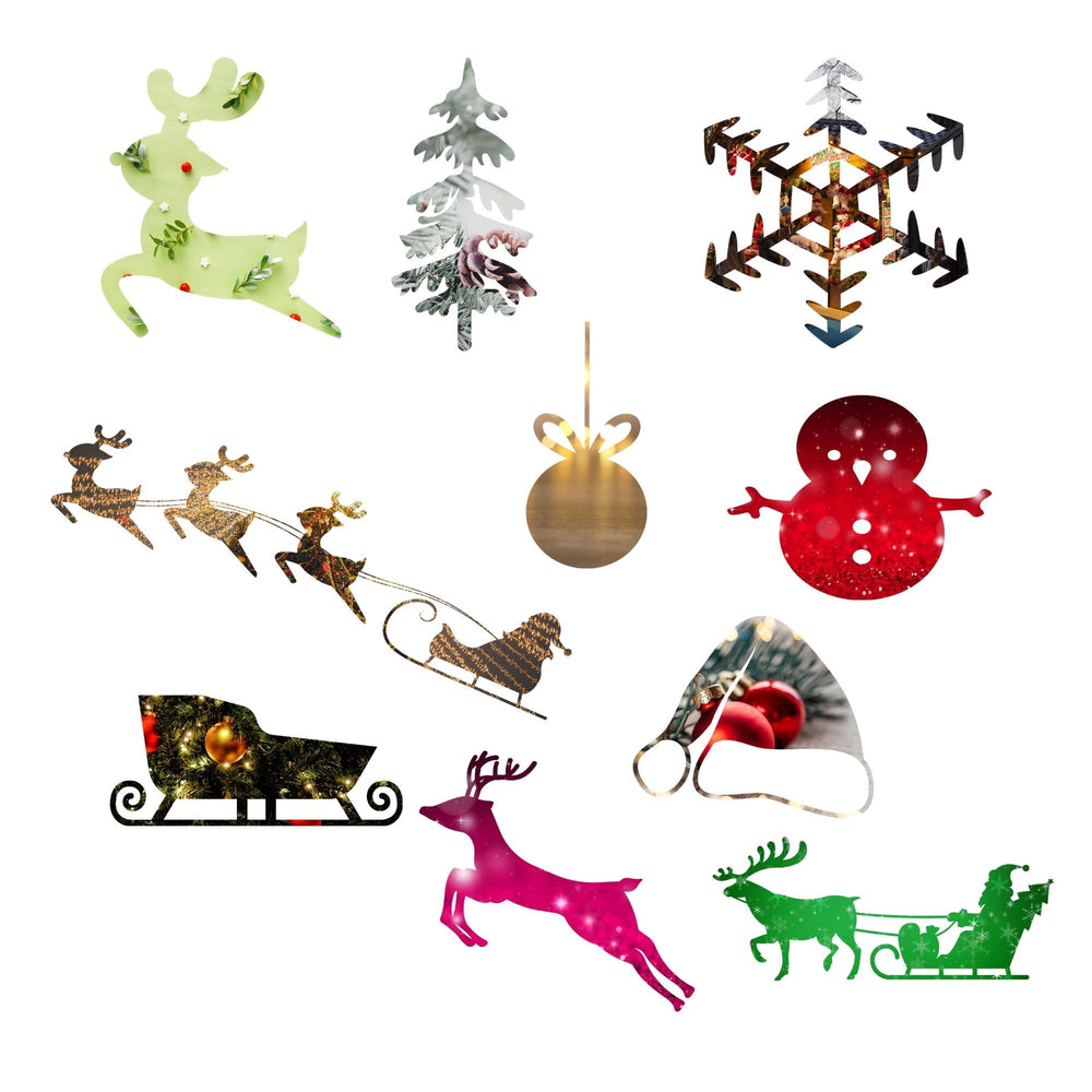 Custom - made Christmas Canva Frames - KY designX