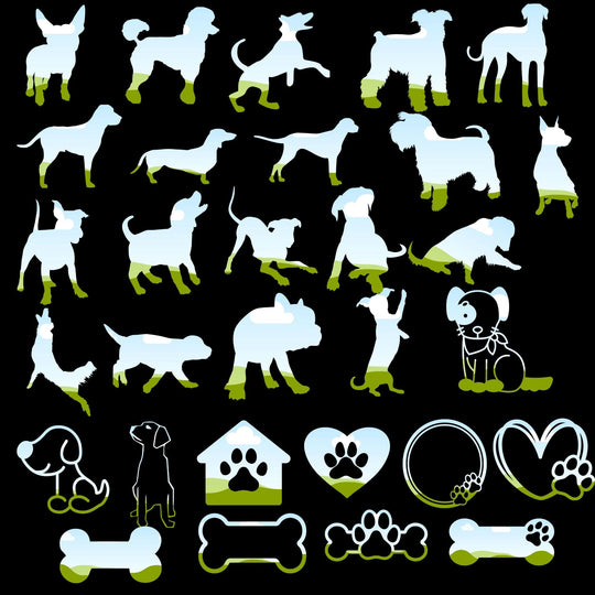Custom - made Dog Canva Frames - KY designX