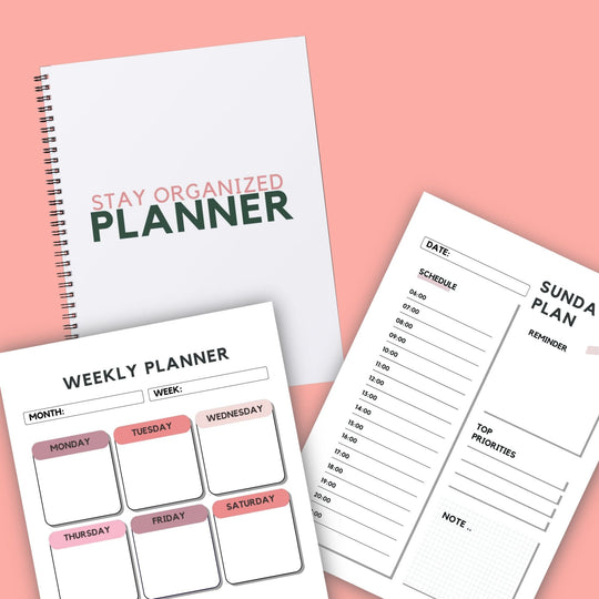 Customizable Digital Planner with Master Resell Rights - KY designX