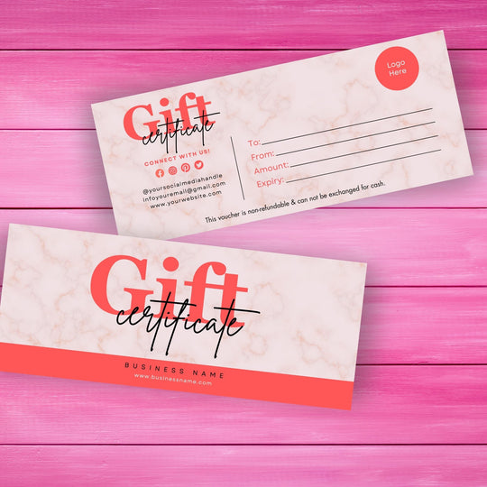 Customizable Gift Card for Enterprise Owners - KY designX