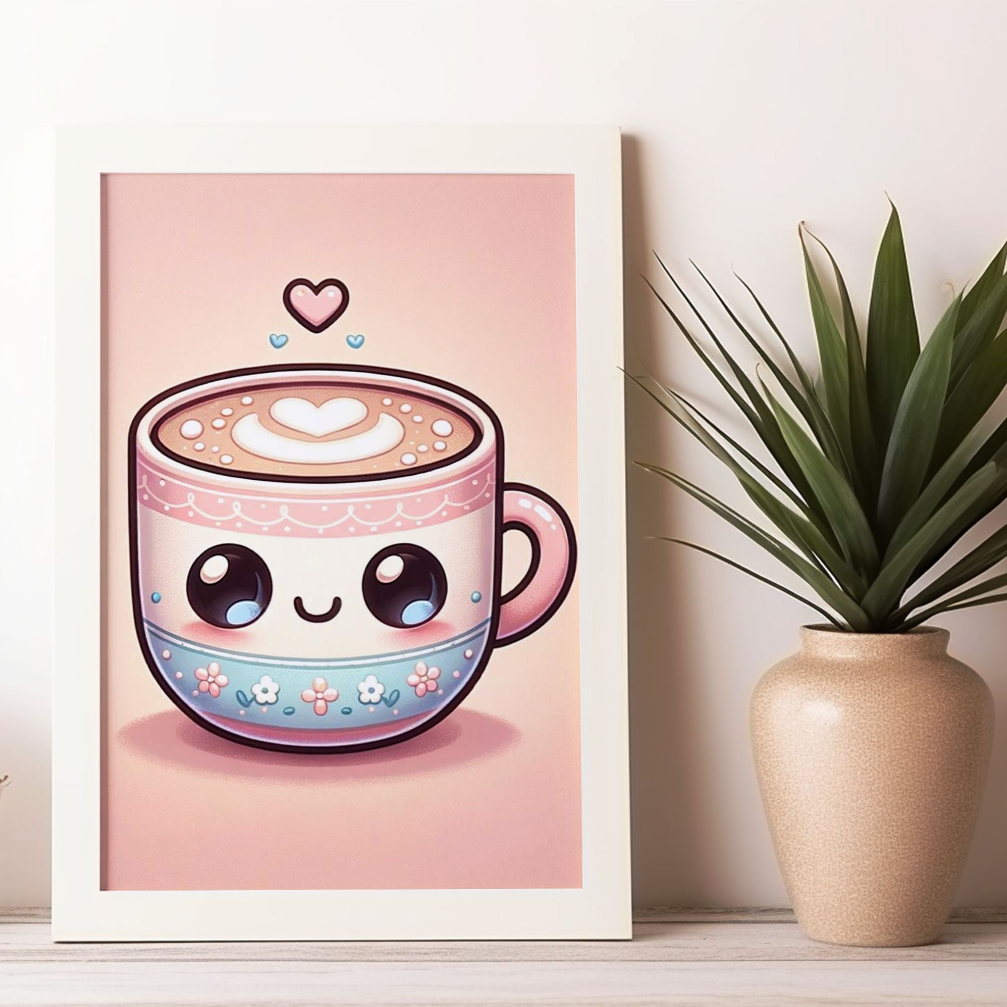 Cute Pastel Kitchen Wall Art Printable - KY designX