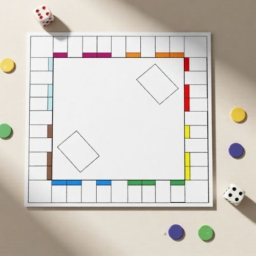 DIY Blank Printable Board Game - KY designX