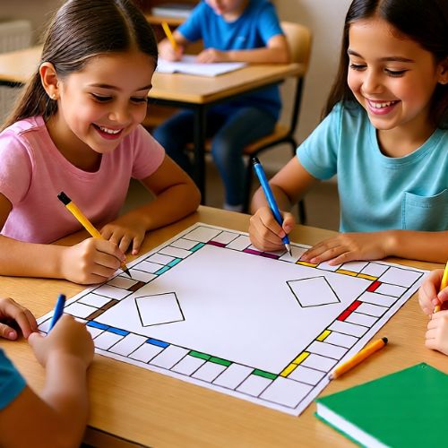 DIY Blank Printable Board Game - KY designX