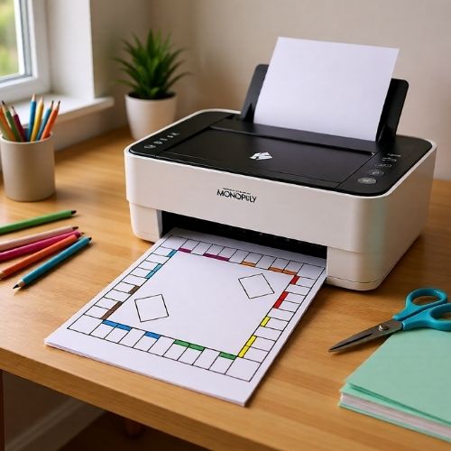 DIY Blank Printable Board Game - KY designX