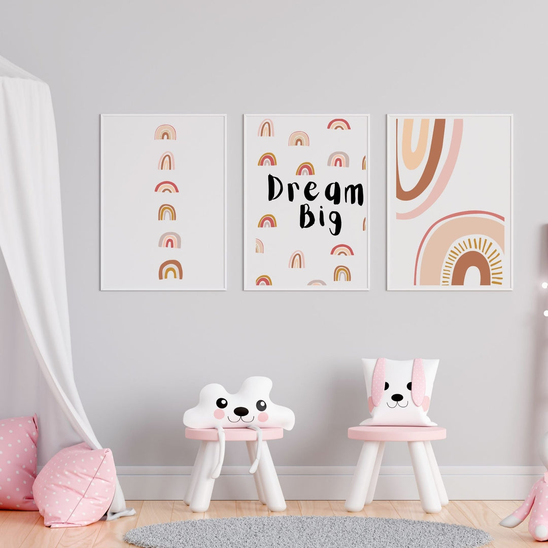 Dream Big Boho Wall decor for toddlers - KY designX