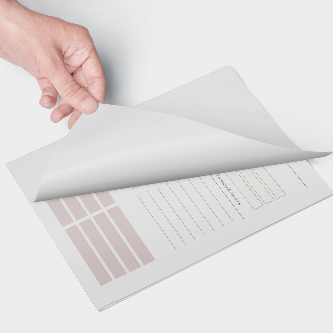 Editable Canva Business Planner Template - KY designX