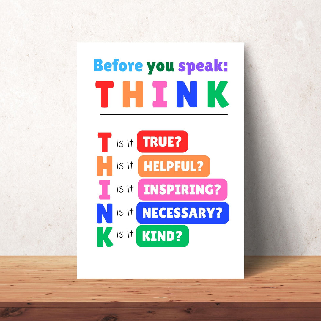 Emotional Support Wall Art for Kids - KY designX