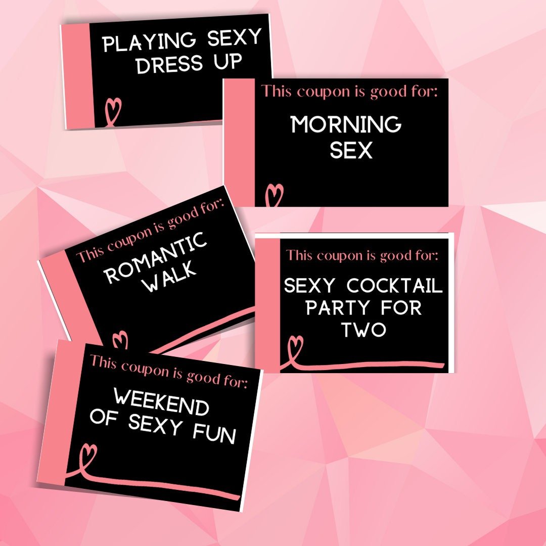 Epic Printable Love coupon book - KY designX