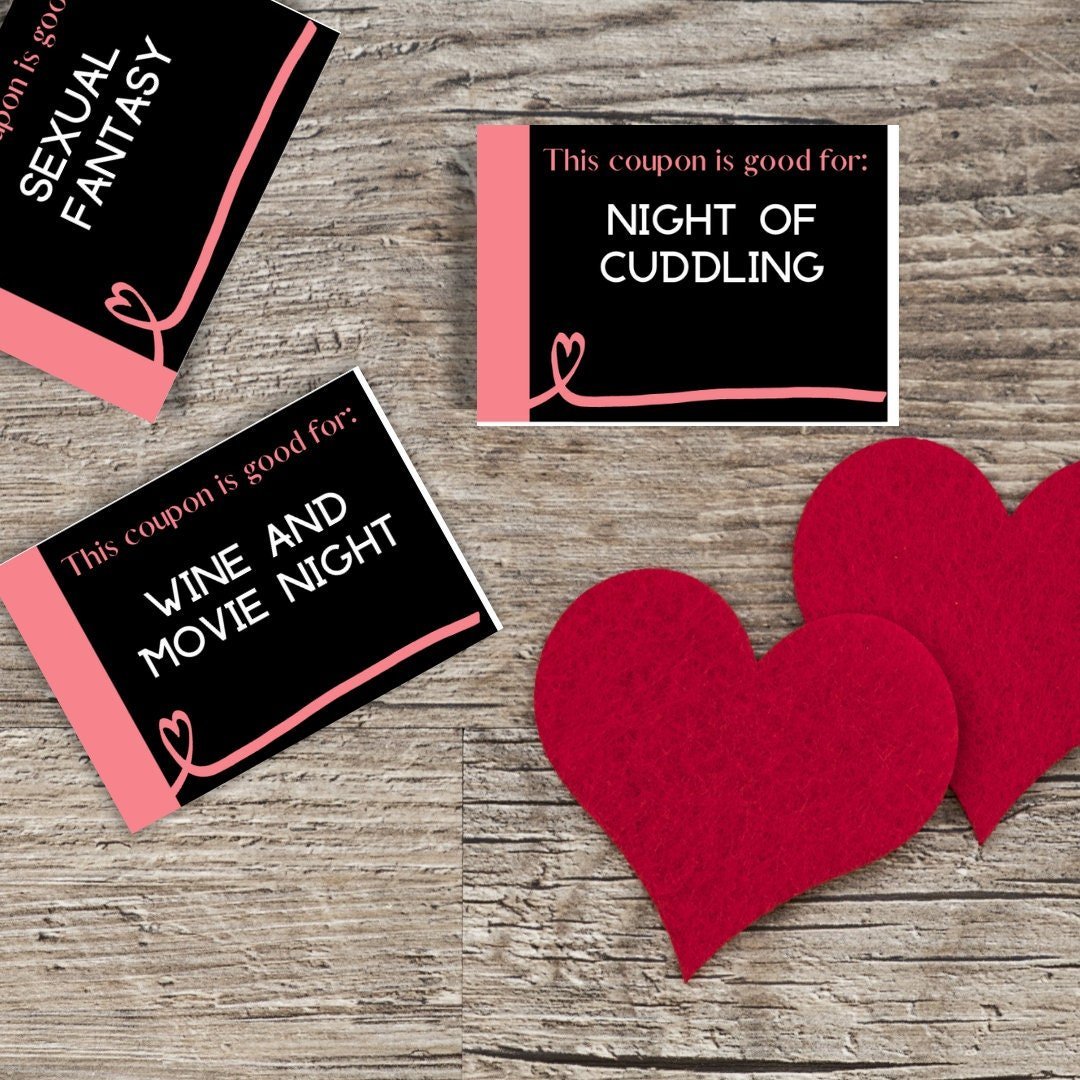Epic Printable Love coupon book - KY designX