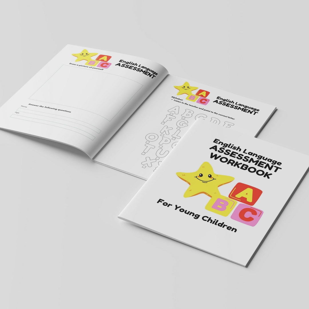 ESL Workbook English Language Assessment Tool for young children - KY designX