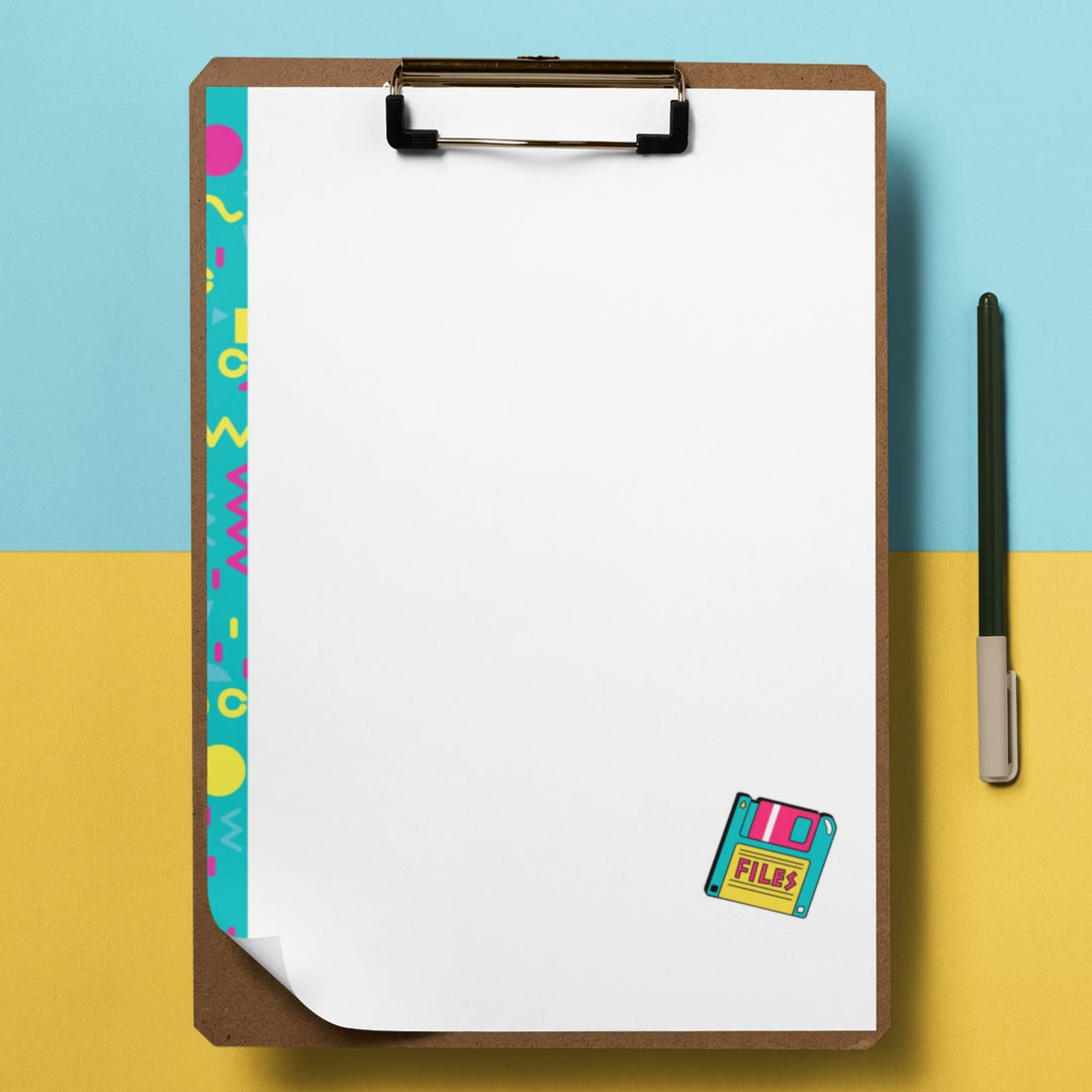 Free 90s nostalgia printable stationery - KY designX