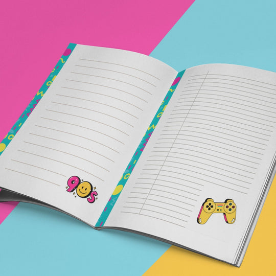 Free 90s nostalgia printable stationery - KY designX