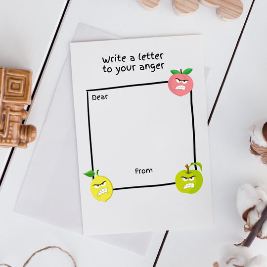 Free Anger Worksheet for Children - KY designX