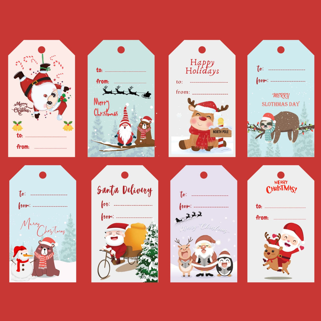 Free Christmas Cute Printable Gift Tags - KY designX