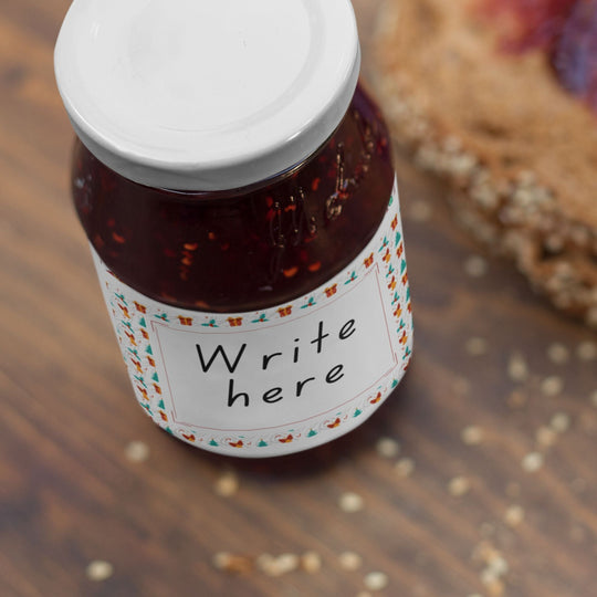 Free Christmas Printable labels - KY designX