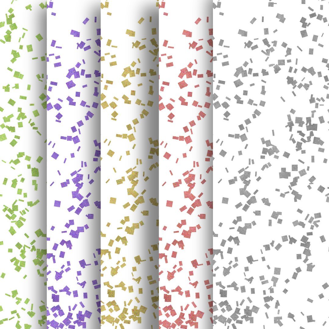 Free Confetti digital paper for printing or digital use - KY designX