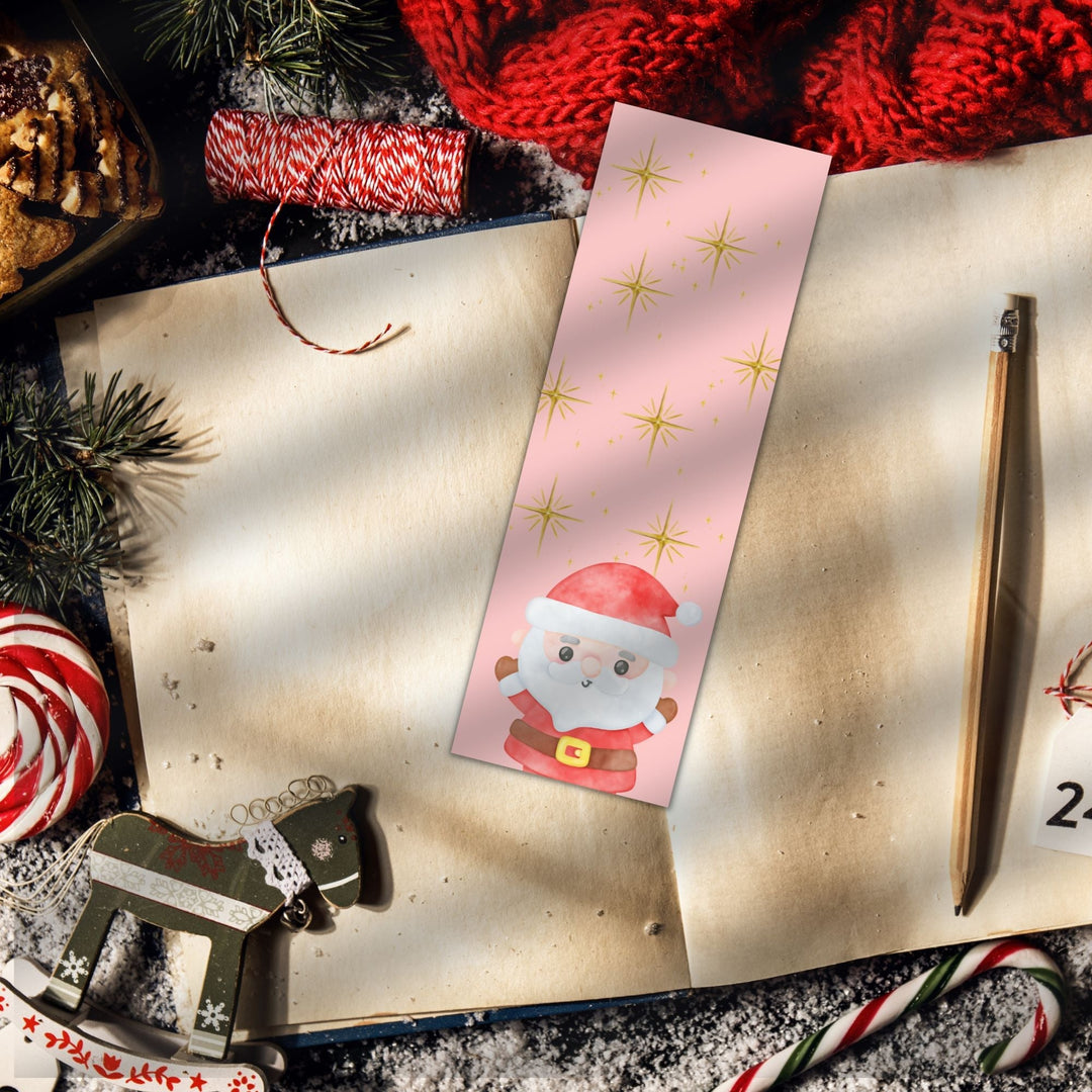 Free Cute Printable Christmas Bookmarks - KY designX