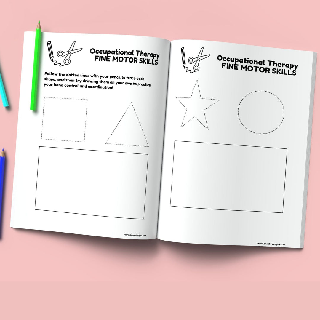 Free Fine Motor Occupational Therapy Worksheets - KY designX