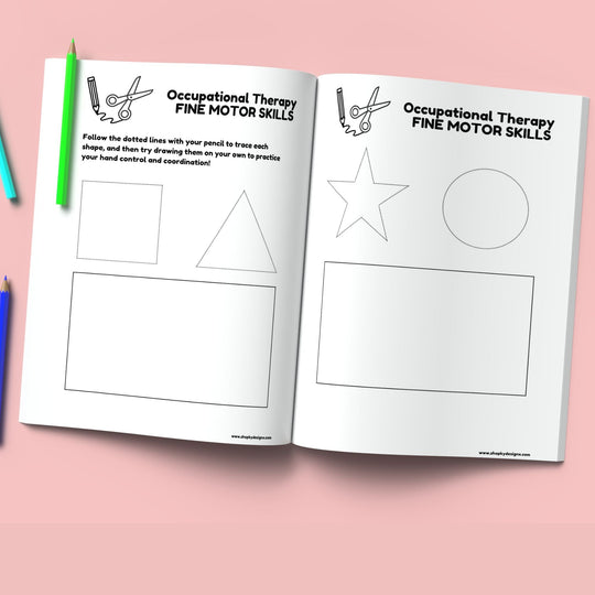 Free Fine Motor Occupational Therapy Worksheets - KY designX