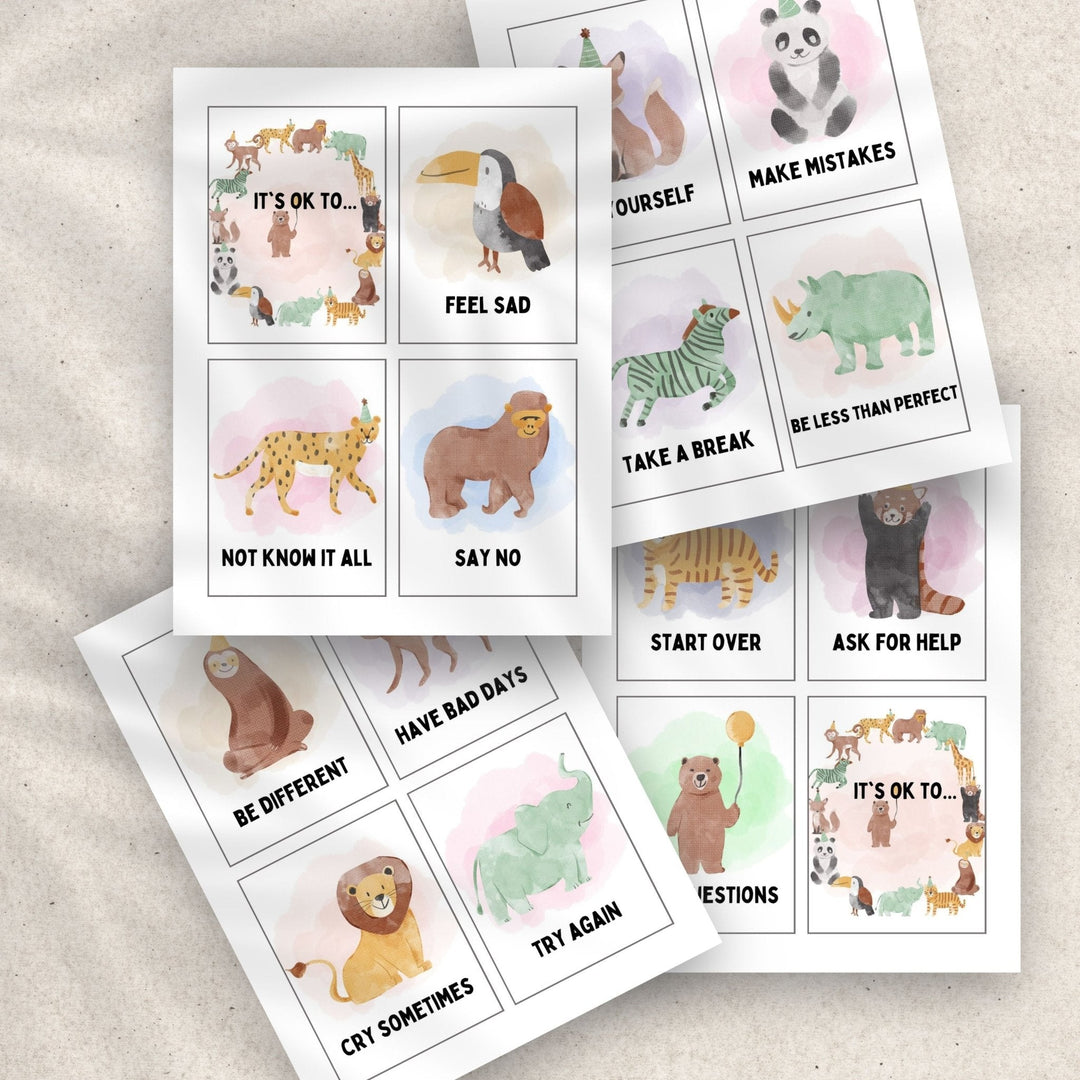 Reliever Card Free It's Okay to... Stress Relief Cards - KY designX