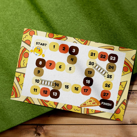 Free Pizza Printable Board Game - KY designX