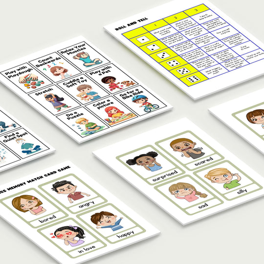 Free Printable Anger Management Workbook for Kids - KY designX