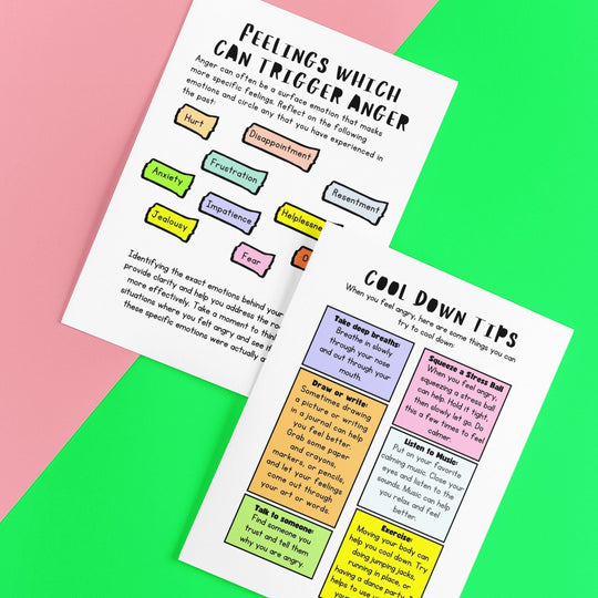 Free Printable Anger Management Workbook for Kids - KY designX