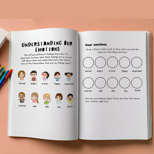 Free Printable Anger Management Workbook for Kids - KY designX