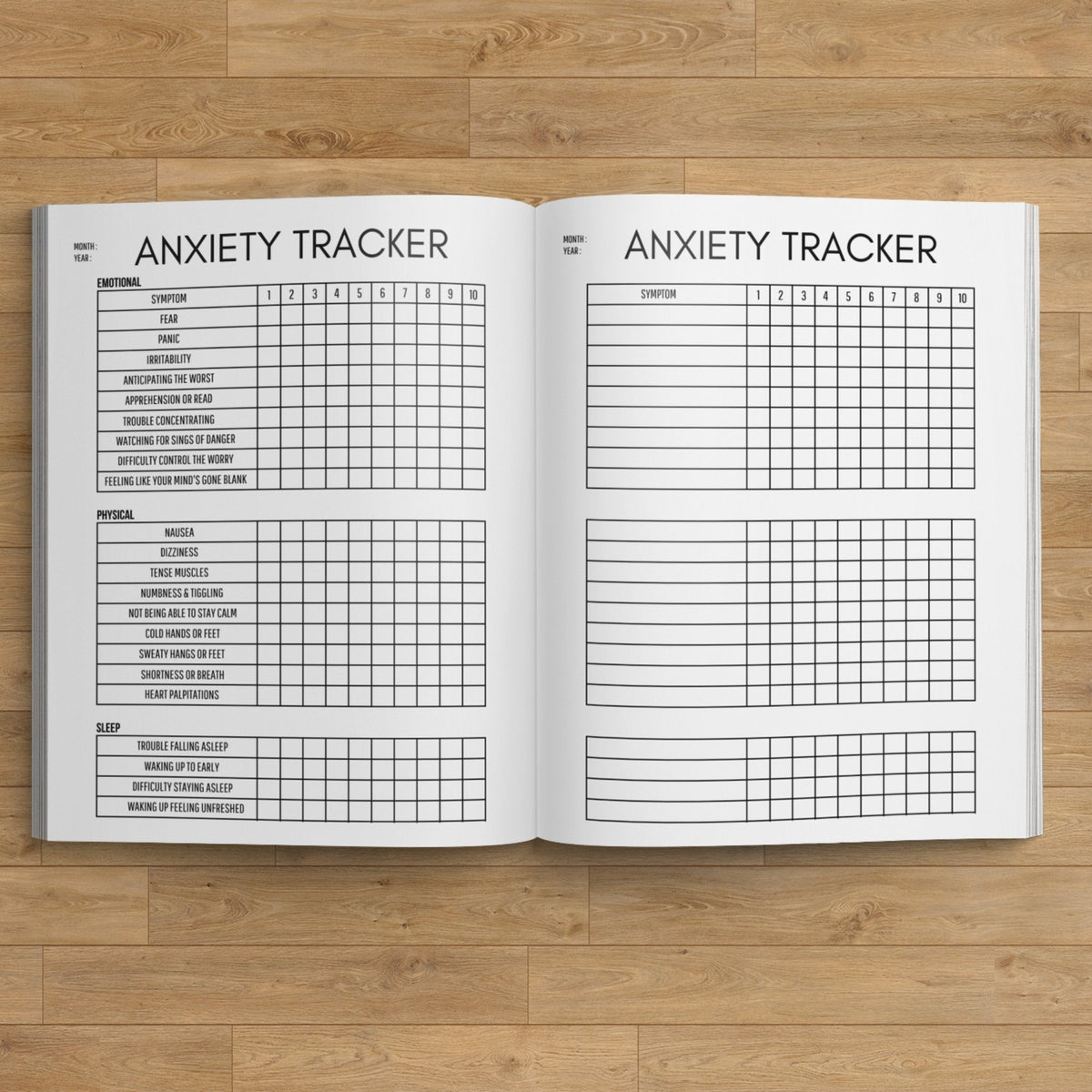 Free anxiety and mood tracker for teens and adults