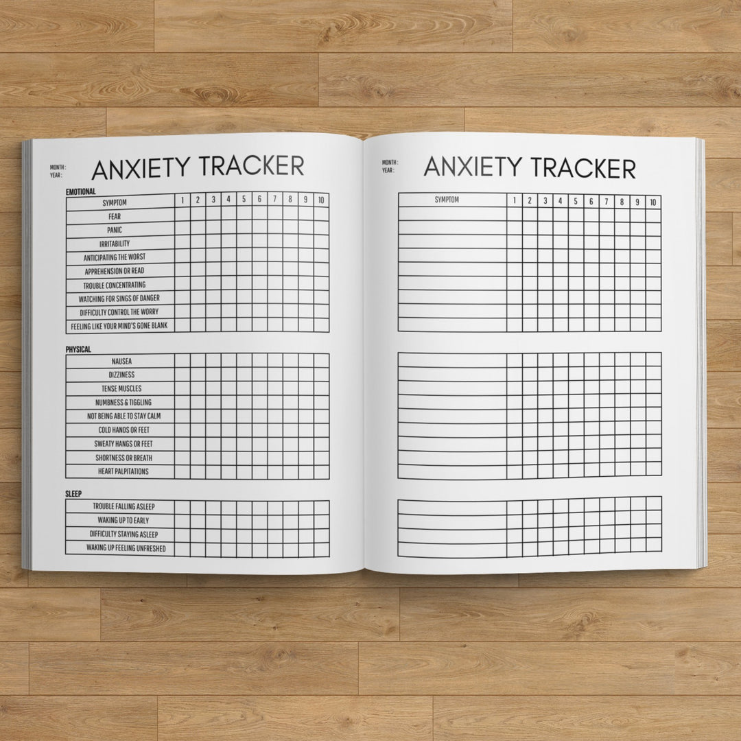 Free Printable Anxiety and Mood Tracker - KY designX