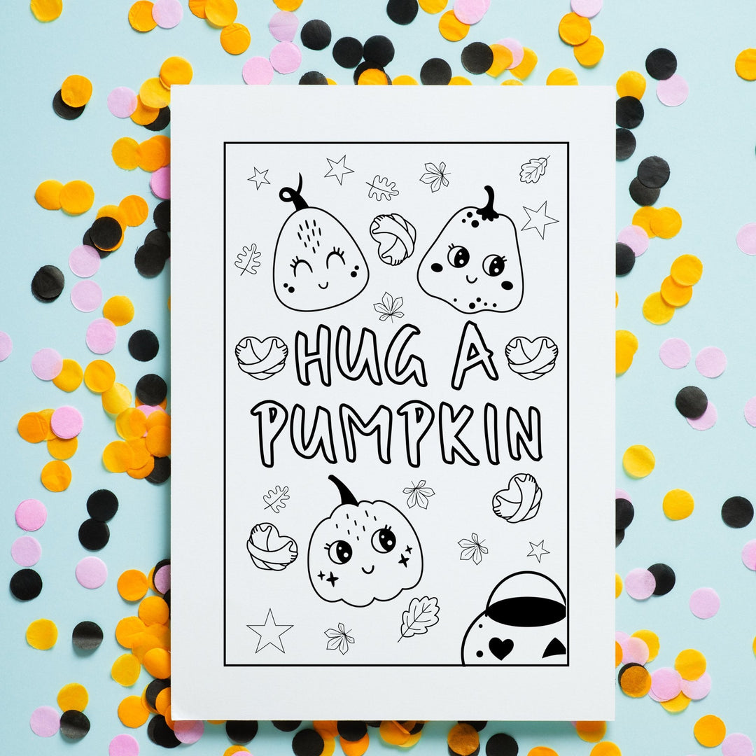 Free Printable Autumn Coloring Book - KY designX