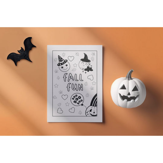 Free Printable Autumn Coloring Book - KY designX