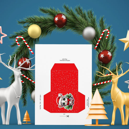 Free Printable Christmas Lai See Envelopes - KY designX
