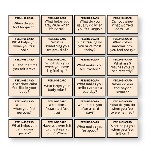 Free Printable Emotions Board Game for Kids - KY designX