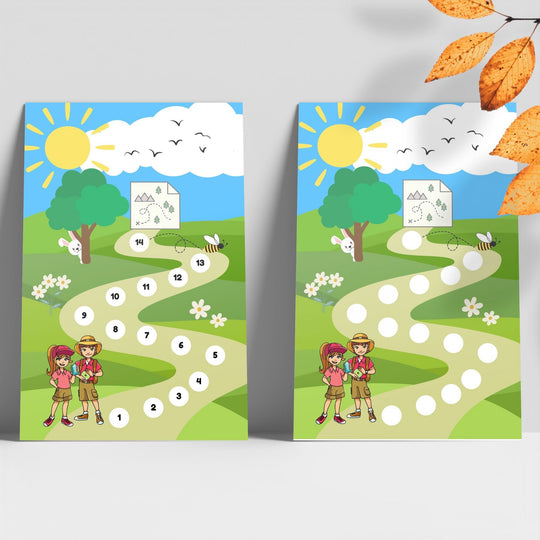Free Printable Explorers Board Game - KY designX