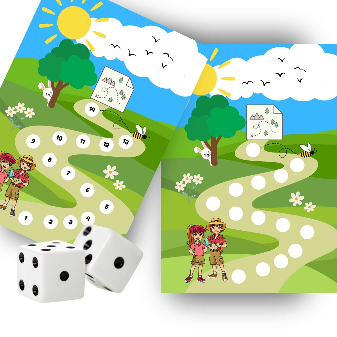 Free Printable Explorers Board Game - KY designX