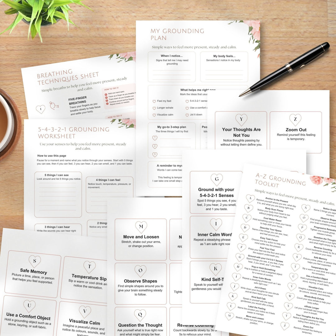 FREE Printable Grounding Toolkit - KY designX