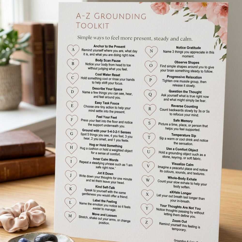 FREE Printable Grounding Toolkit - KY designX