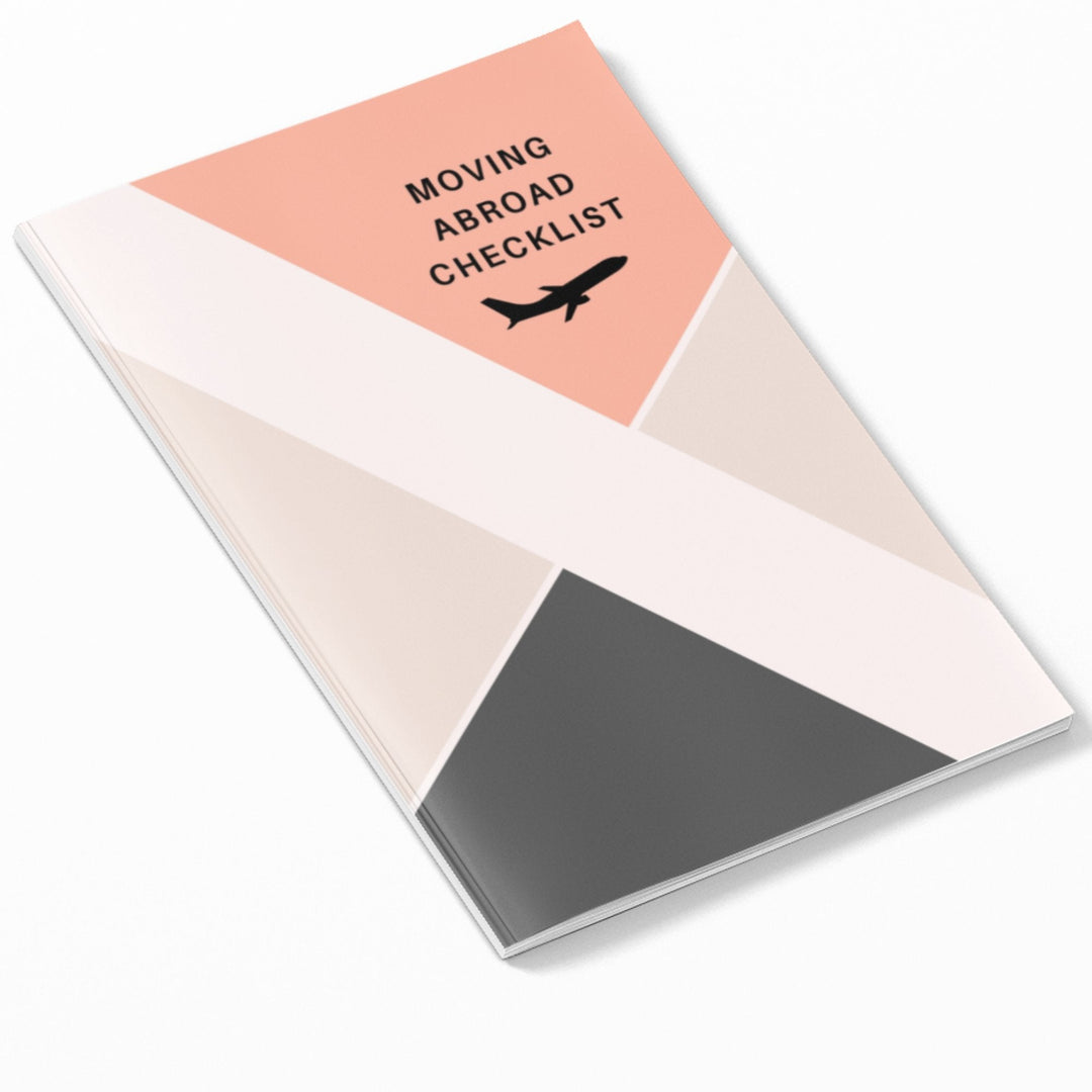 Free Printable moving abroad checklist - KY designX