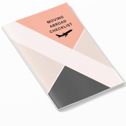 Free Printable moving abroad checklist - KY designX
