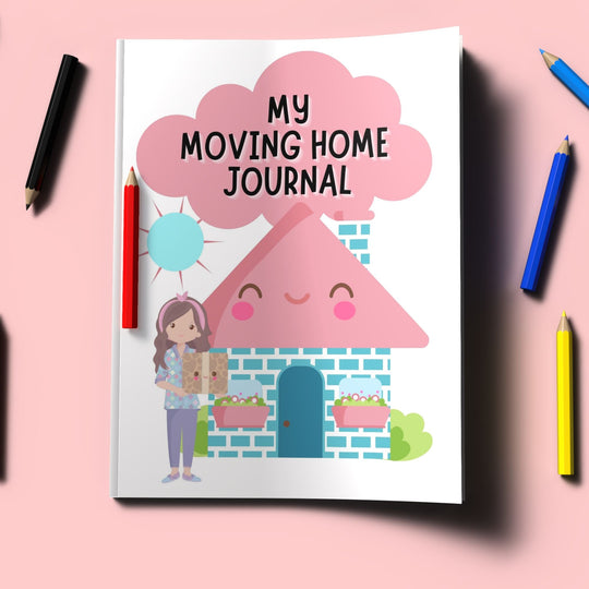 FREE Printable Moving Home Journal For Children - KY designX