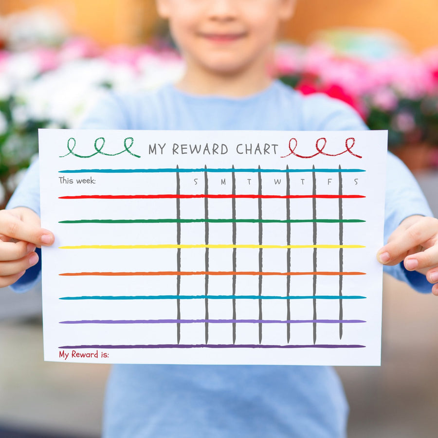 Child Reward FREE Printable Reward Chart for Children - KY designX