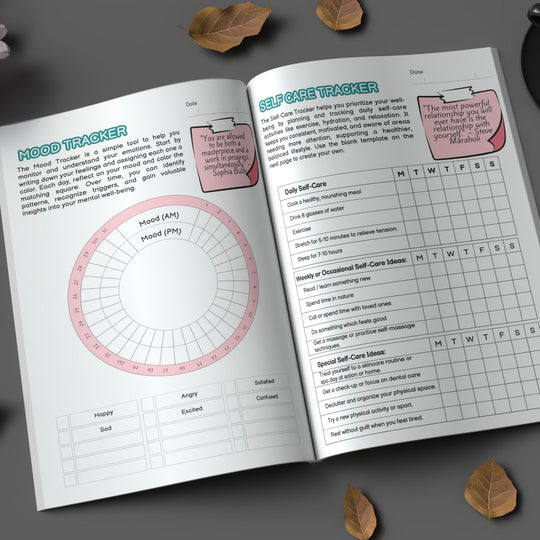 Free Printable self - love planner for personal growth - KY designX