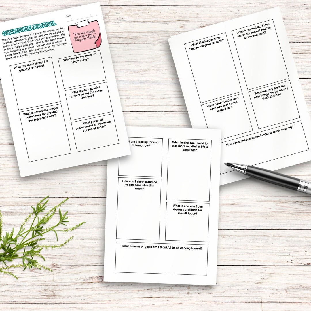 Free Printable self - love planner for personal growth - KY designX