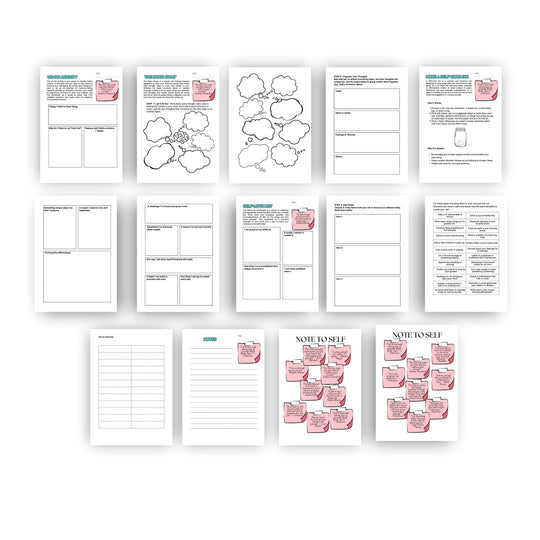 Free Printable self - love planner for personal growth - KY designX