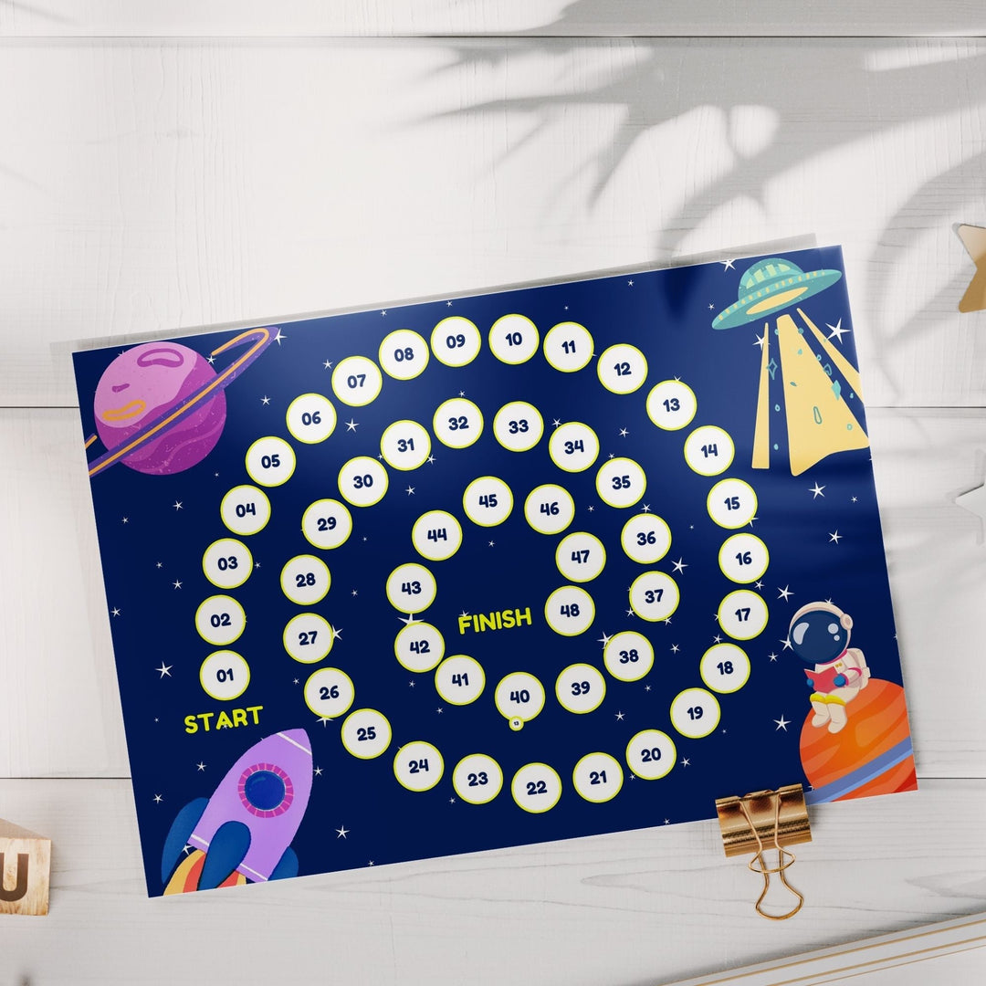 Free Printable Space Board Game - KY designX